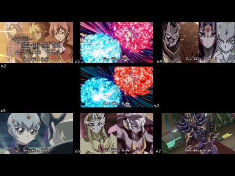[Yu-Gi-Oh! ZeXal] Challenge the GAME all versions comparison