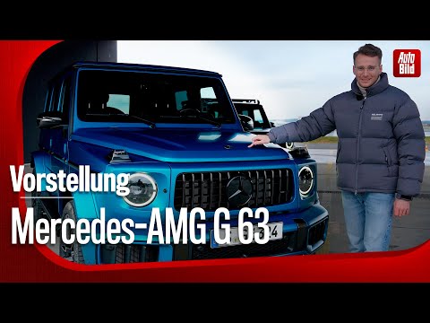 Mercedes-AMG G 63 (2024) | Der G 63 darf den V8-Biturbo behalten | Vorstellung mit Jan Götze