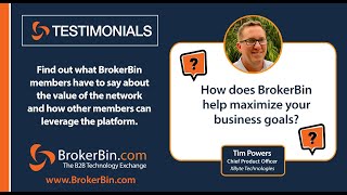 BrokerBin Testimonial - XByte Technologies - Maximize Your Business Go