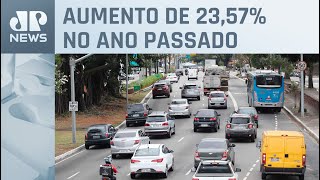 Arrecadação do IPVA sobe para R$ 81,02 bi em 2023