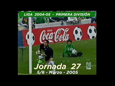 Goles Liga 2004-2005 Primera División Jornada 27