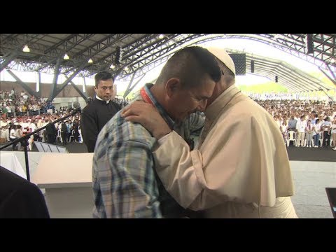 Las mejores imágenes del viaje del Papa a Colombia