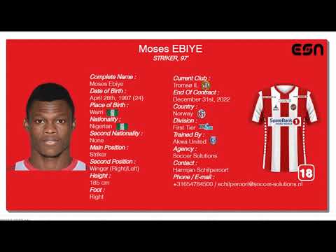 Moses Ebiye | Striker 97' 🇳🇬