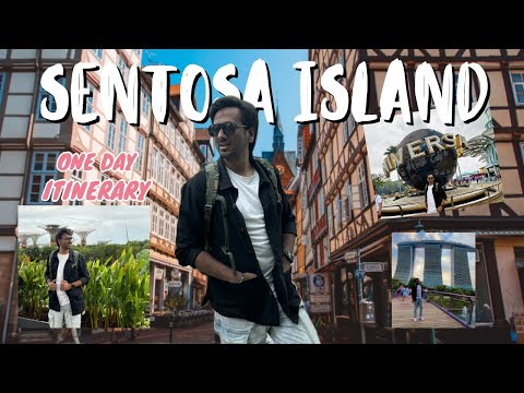 Sentosa Island Tour | Day trip to Universal Studios | Garden by the Bay | Solo Trip