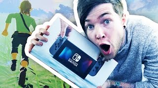 I&#39;VE GOT A NINTENDO SWITCH!!! (Zelda: Breath of the Wild Gameplay)