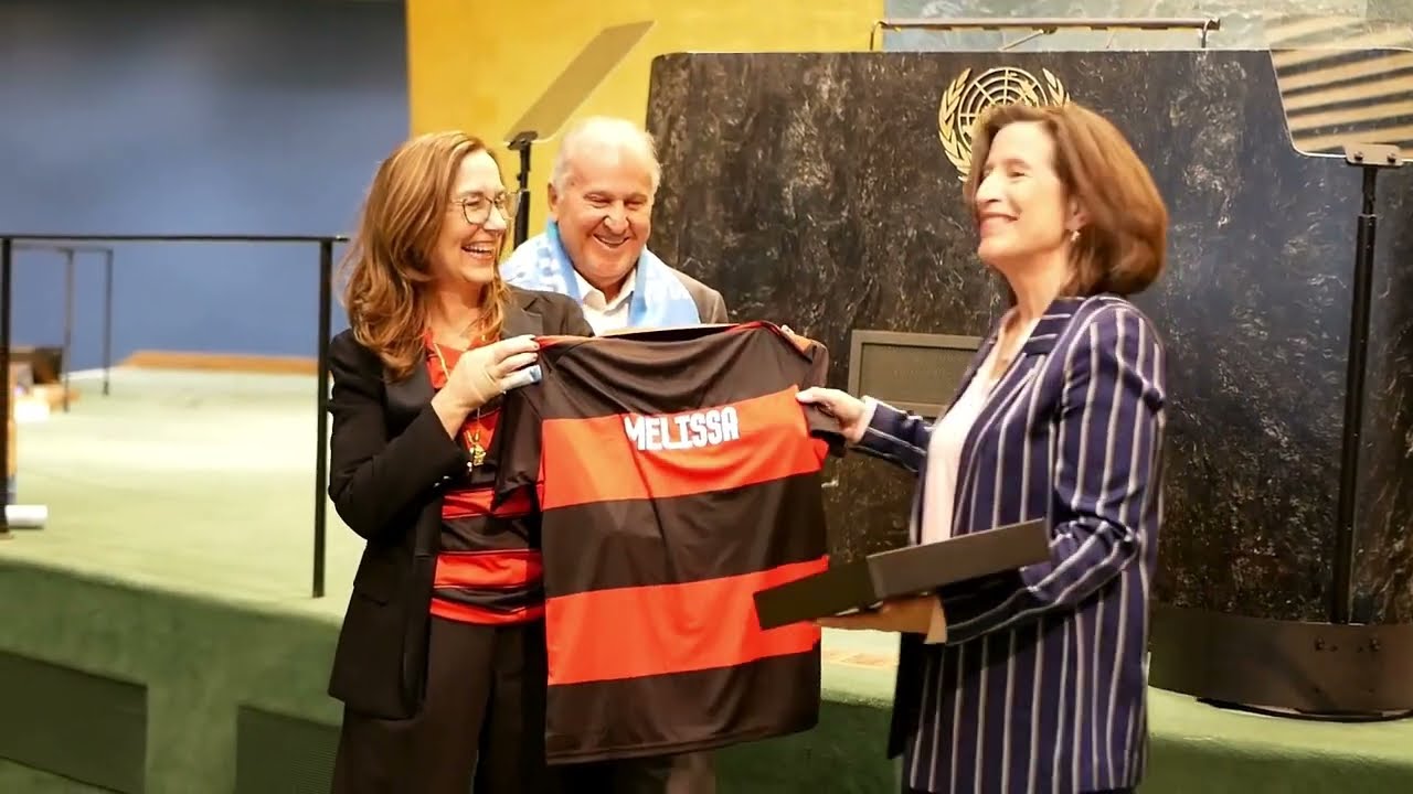 Zico na ONU: Flamengo adere à iniciativa Futebol pelos ODS