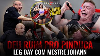 JOHANN FINISHED PINDUCA ON LEG DAY! | RAFAEL BRANDÃO