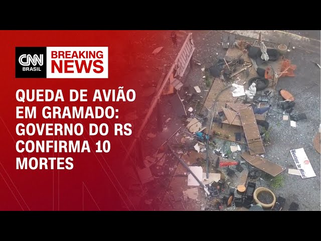 Queda de avião em Gramado: Governo do RS confirma 10 mortes | DOMINGOL