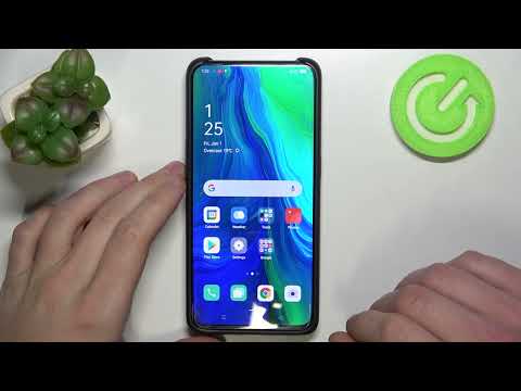 How to Turn Off Flashlight in Oppo Reno 10X Zoom - Switch Off Torch Light