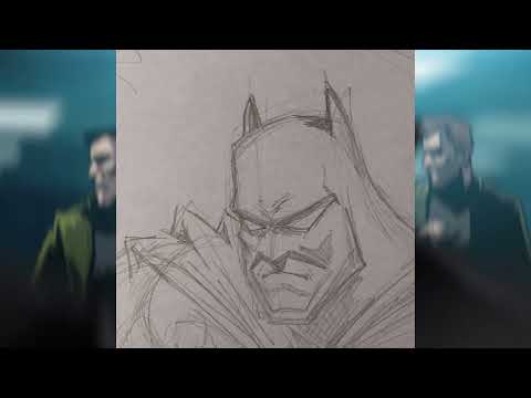 How I Draw Batman - "Batman: Broken Promise" Behind The Scenes, with Stephen Trumble.
