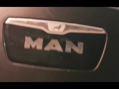How to set steering wheel on MAN truck