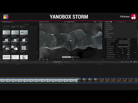 Creating Stunning Animated 3D Shapes and Backgrounds in Final Cut Pro with Yanobox Storm