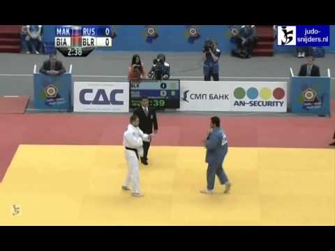 Yauhen Biadulin (BLR) - Zafar Makhmadov (RUS) [-100kg] bronze b