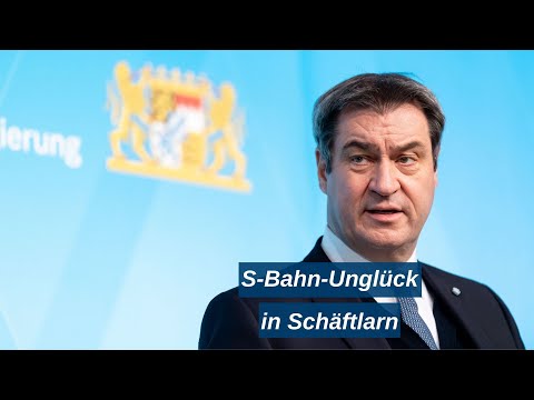 Ministerpräsident Dr. Markus Söder zum S-Bahn-Unglück in Schäftlarn - Bayern
