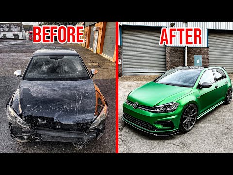 BUILDING A VW GOLF R IN 10MINS
