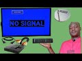 Si Votre Télévisions N A Pas D Image Ou Reste Bloqué Sur Le Fond Bleu Aucun Signal Voici La Solut