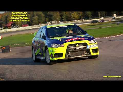Równiatka Artur - Mitsubishi EVO X - SuperOES 10 Runda Tor Kielce 24-10-2020