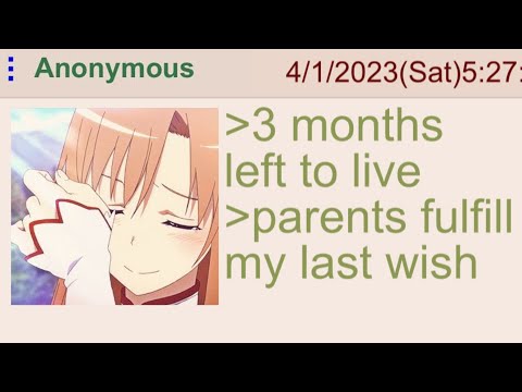 Anon Has Terminal Bone Marrow Cancer - Wholesome 4chan Stories