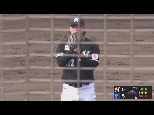 【みやざきPL】マリーンズ・森遼大朗 地元都城での登板で1イニングを3者凡退に抑える!! 2025年10月25日 横浜DeNAベイスターズ 対 千葉ロッテマリーンズ