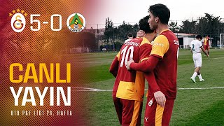 🔴 Galatasaray U19 5-0 C. Alanyaspor U19 (U19 PAF Ligi 24. Hafta)