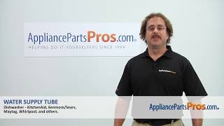 How To: Whirlpool, KitchenAid, Maytag Water Supply Tube WPW10323424