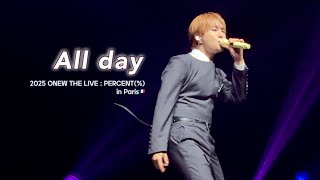 Download lagu 월화수목금토일(All day)🇫🇷 | ONEW THE LIVE : PERCENT in Paris Concert 온유 직캠 mp3