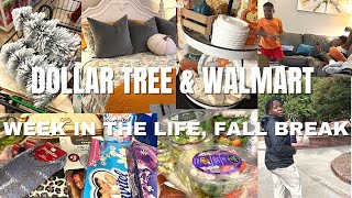 DOLLAR TREE, WALMART - DAYS IN THE LIFE AS A MOM - FALL BREAK - CURRENT LIKES AND MORE