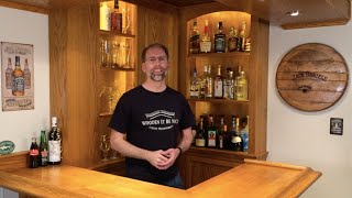 Cabinet Lighting in My Jack Daniel's Bar - Woodworking How-to