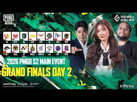 [TH] 2026 PMGO S2 Main Event | Grand Finals Day 2 | PUBG MOBILE GLOBAL OPEN Season 2