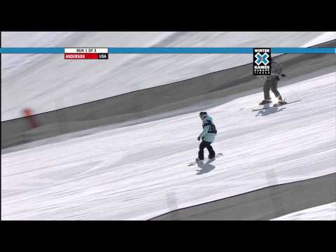 Winter X Games Europe 2011 - Jamie Anderson Wins Snowboard Women's Slopestyle Gold