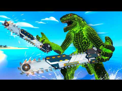 I Gave Godzilla a CHAINSAW in VR...