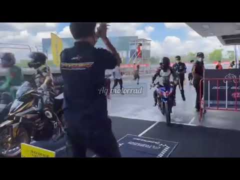 Underbone 150cc prepare race at the chang circuit thailand (UB150)