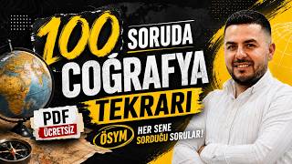 100 Soruda Coğrafyayı Fulle! | KPSS & MEB AGS Dev Coğrafya Tekrarı 🔥#c