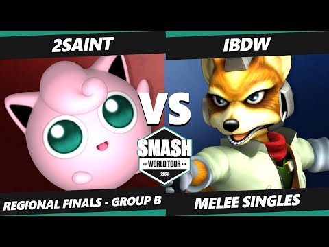 SWT NA East Group B - iBDW (Fox) Vs. 2saint (Jigglypuff, Falco) Smash Melee Tournament