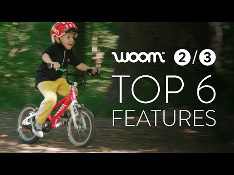 Das Kinderfahrrad woom 2 / woom 3: Fahrradfahren lernen | ⚡️Top 6 Features