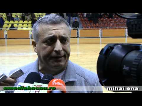 Ştiinţa Bacău - CSV 2004 Tomis Constanţa 3-0 (declaratii Florin Grapa)