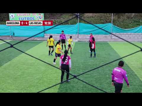 Barcelona vs LasFresas tercer y 4to lugar Campeonato cancha Don Luis Tisaleo Tungurahua Ecu🇪🇨⚽️😃👍.