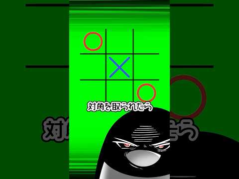◯×ゲームで負けない方法