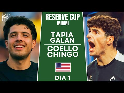RESERVE CUP MIAMI 2026 | Tapia/Galán VS Coello/Chingotto | Highlights