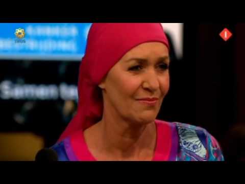 Ria Brieffies bij 60 jaar KWF