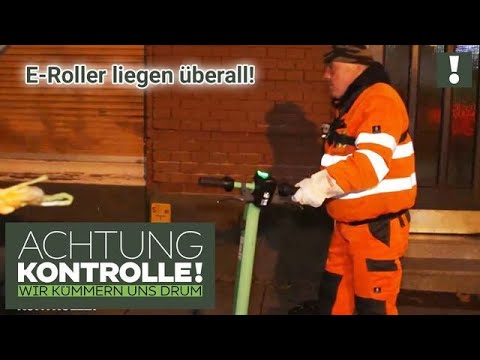 "Diese DRECK-Dinger!" 🛴 E-Scooter blockieren den Weg! | Achtung Kontrolle