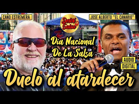 Cano Estremera Ft José Alberto El Canario - Duelo Al Atardecer (Live) - Día Nacional De La Salsa
