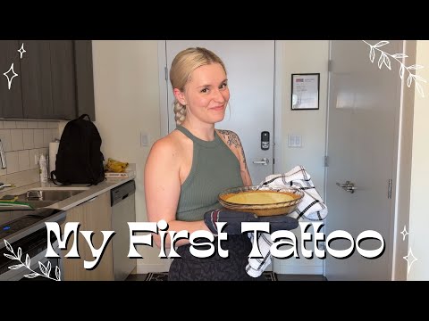 My First Tattoo at 16 | the crazy story behind my 1st tattoo while baking a key lime pie