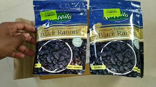 Black raisins | Black Raisins Unboxing | Black Raisins benefits | happilo dry fruits review | Kismis