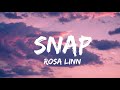 Rosa Linn SNAP Lyrics