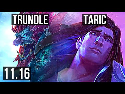 TRUNDLE & Vayne vs TARIC & Jinx (SUPPORT) | Rank 2, 0/2/17 | NA Challenger | v11.16