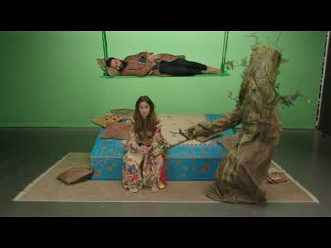 Thumbnail of the video: Trailer | In the Name of Scheherazade or the First Beergarden in Tehran | Narges Kalhor