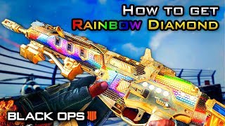 How To Get the RAINBOW DIAMOND CAMO in CoD BO4! Animated Colors Upgrade! [Black Ops 4 Gameplay]