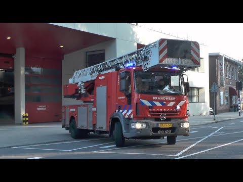 [ Ex IJsbrand] P1, Brandweer Amsterdam [AL 13-3051] naar Industriebrand Heining Amsterdam
