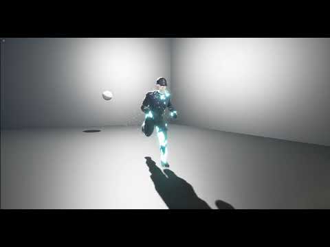 UE5 - Character Particle Disintegration Effect #niagara